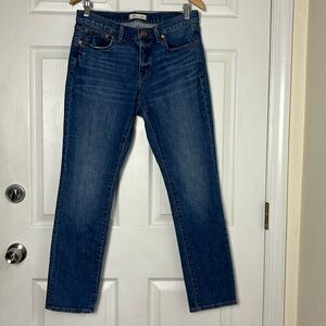 MADEWELL The Slim Boyjean size 27 boyfriend jeans blue jeans